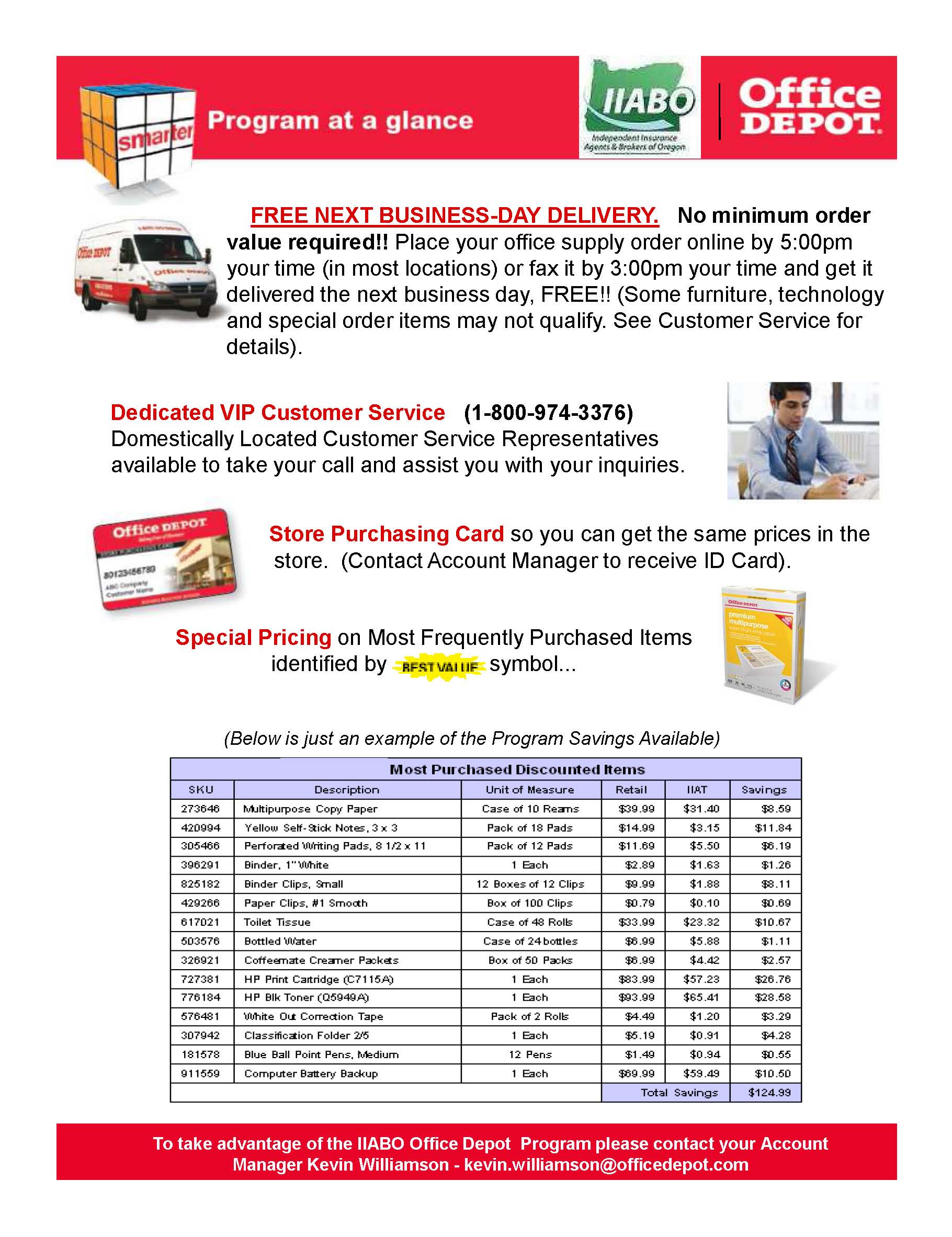 Office depot online ordering discount
